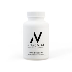 Vitamin K2 + D3 Supplement (60 Capsules)
