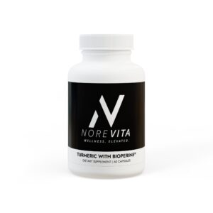 Norevita Golden Recovery | Turmeric + BioPerine® for Muscle Support & Antioxidant Defense (60 Capsules)